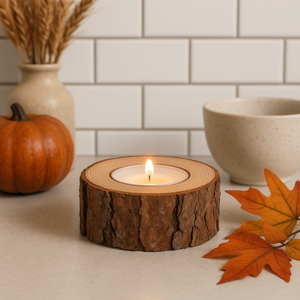 The Rustic Refillable Candle Holder - All Sizes