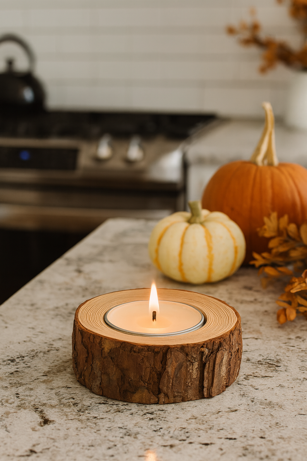 The Rustic Refillable Candle Holder - All Sizes