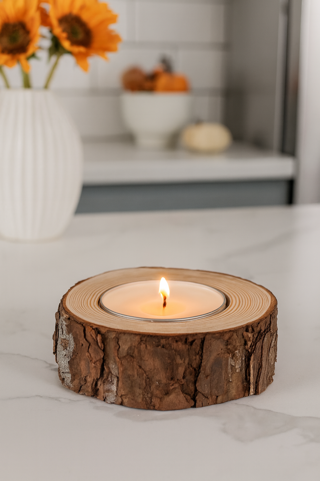 The Rustic Refillable Candle Holder - All Sizes