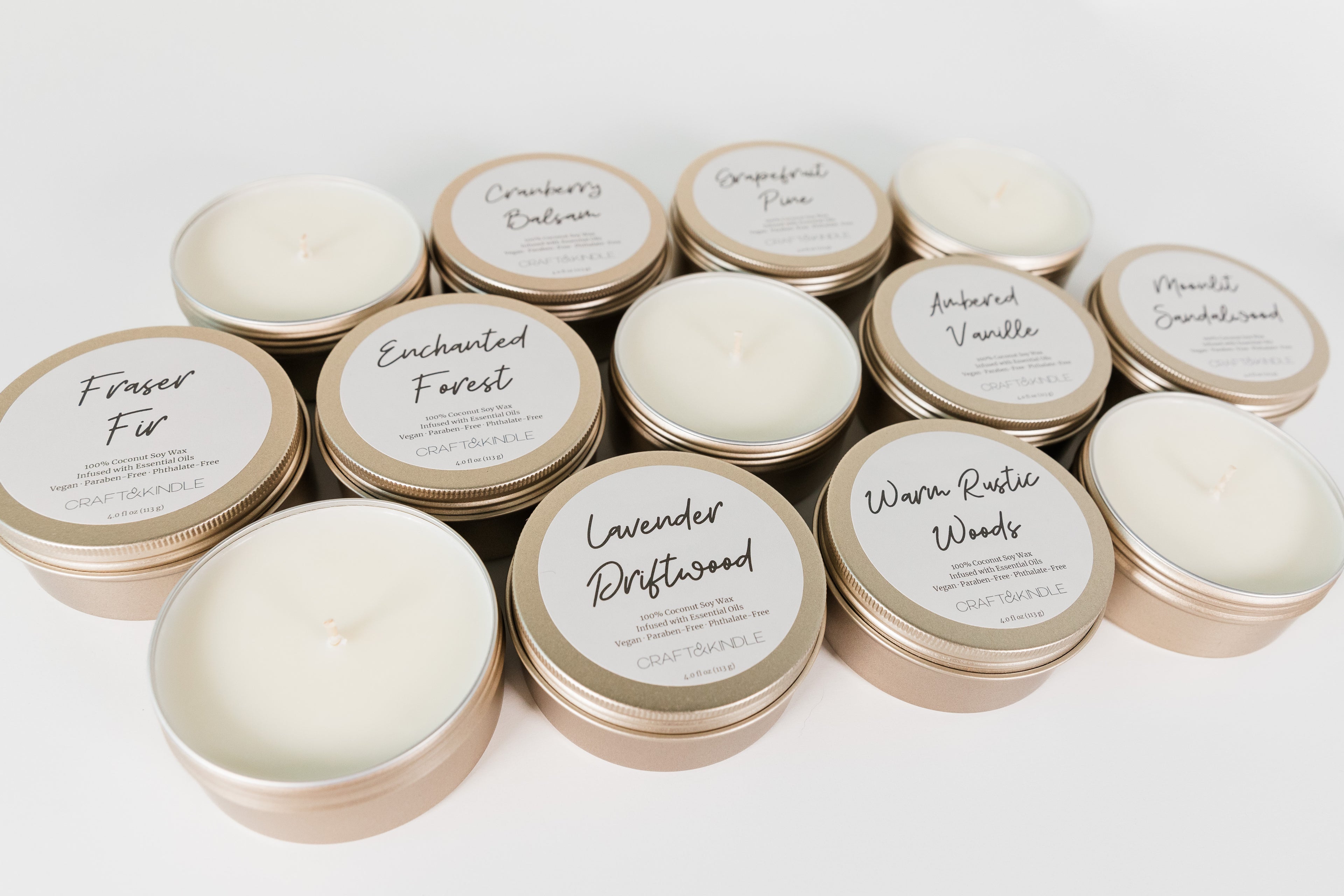 1oz Candle refills for our Rustic Refillable Candle