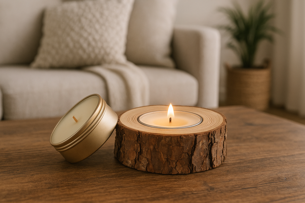 The Rustic Refillable Candle Holder - All Sizes