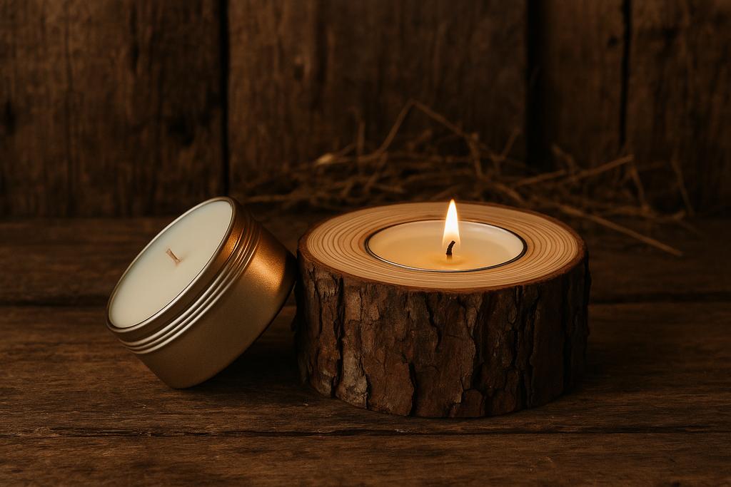 The Rustic Refillable Candle Holder - All Sizes